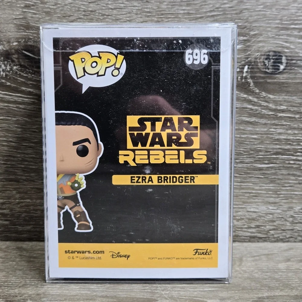 Funko Star Wars Rebels Ezra Bridger #696 Toy Temple First To Market Excel W/ Pro